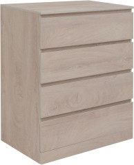 Тумба напольная без раковины Aquanet 800x480 Дуб эдгрейн (4 ящика)